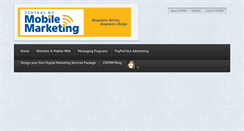 Desktop Screenshot of cnymobilemarketing.com